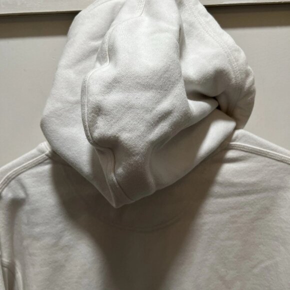 Champion Spellout Sweater Adult Medium White Hoodie Sweatshirt Pullover Mens - Picture 14 of 14